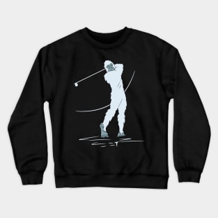 Yeti Golf Player Crewneck Sweatshirt